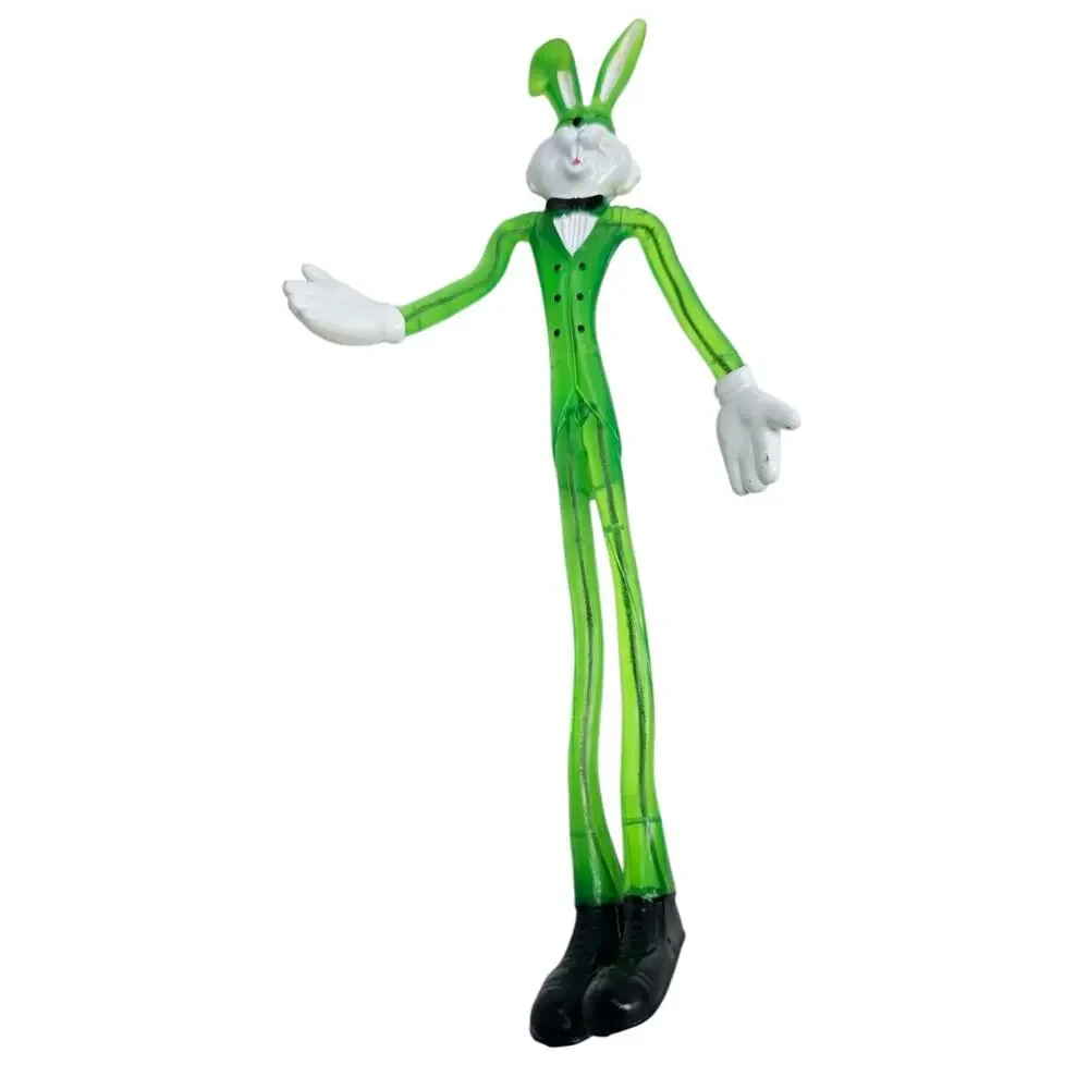 Vintage Bendable Toy Figure Cartoon Tuxedo Bunny Rabbit (3)